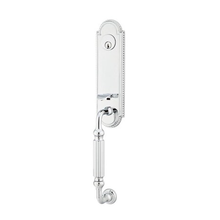 Emtek Bright Chrome Handleset, 4301CUS26LH 4301CUS26LH